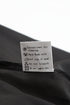 Black Embroidered Swiss Dot Texture Plus Size Blouse